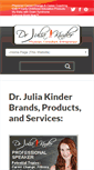 Mobile Screenshot of juliakinder.com